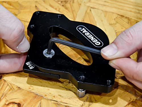 Gabarit de défonceuse d'angle précis WT100 pour arrondis parfaits sur bois