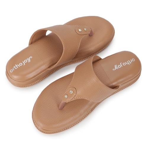 Image of ORTHO JOY doctor Fancy Slipper for women || Orthopedic Women's Fancy slippers For Women