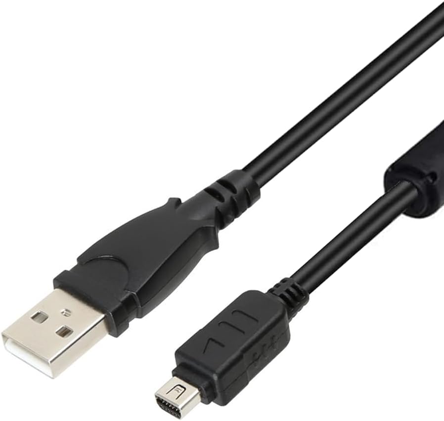 USB Camera Data/Charge Cable Cord Replacement CB-USB5/USB6/USB8 Battery Charger for Olympus TG Series TG 830 TG860 TG-2, TG-310, TG-320, TG-610,
C-170 C-180 C-480 C-500,Pen-E Series,Traveller Series
