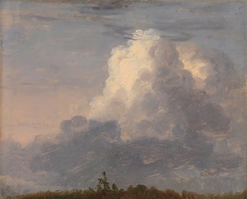 Tableau impressions d'art mural nuages Cole pour une ambiance zen dans votre chambre
