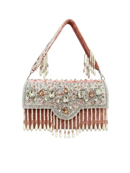 Women?s Stylish Clutch Purse for, Evening Clutch Wallet for Girls & Women PINK HOT CLITCH MUMBAI 008_389-picture-37