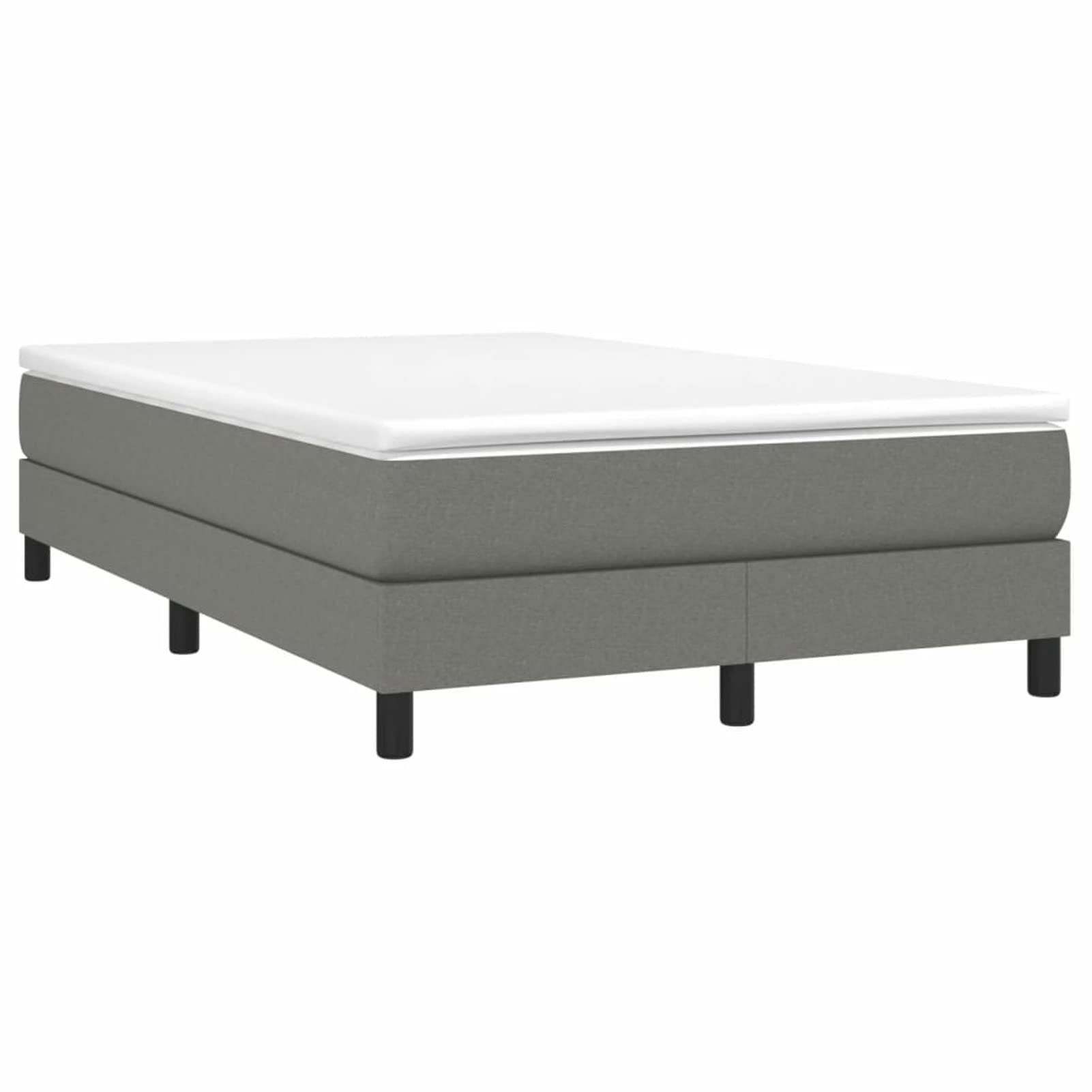 Festnight Boxspringbett ohne Kopfteil 120x200 cm mit Matratze Bett Doppelbett Einzelbetten Polsterbett Bettgestell mit Lattenrost Jugendbett Bettrahmen