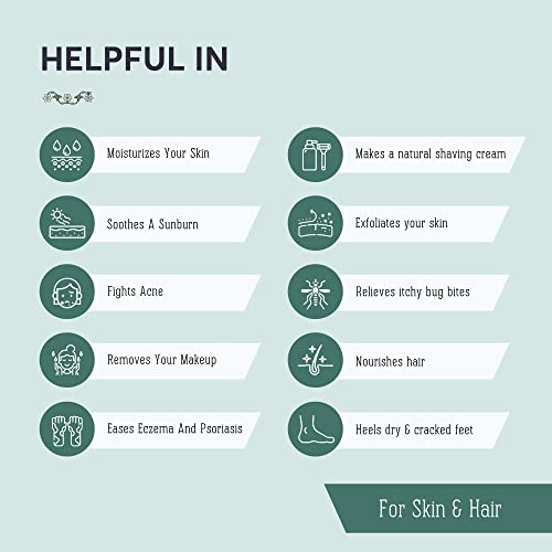 Avimee Herbal Pure Aloe Vera Gel | For Intense Moisturization | Fights Acne | Make Your Own DIY Masks | For Skin & Hair |150 ml - Image 3