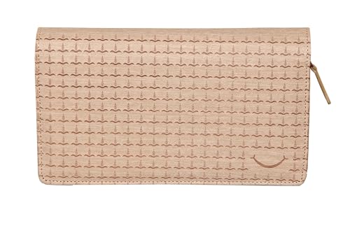 Image of Sukeshcraft Multiple Cheque Book Holder | Original PU Holds Upto 8 Cheque Books, CypresBaige