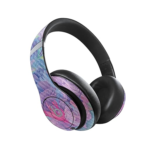 Image of MightySkins Carbon Fiber Skin Compatible with Beats Studio Pro - Dreamy Reef | Protective, Durable Textured Carbon Fiber Finish | Easy to Apply