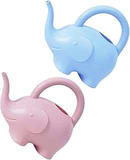 2pcs Elephant Watering Can Outdoor Playset Light Toy Indoor Toys Watering Jug Animal Watering Pot Cartoon Watering Can Garden Watering Can Elephant Shaped Watering Can