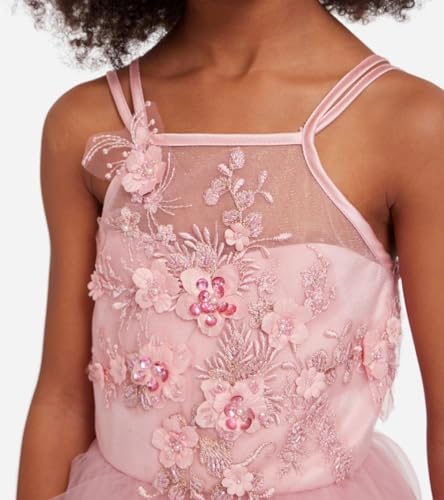 Bonnie Jean Girls 7-16 Embellished Bodice Horsehair Hem Ballgown Dress4