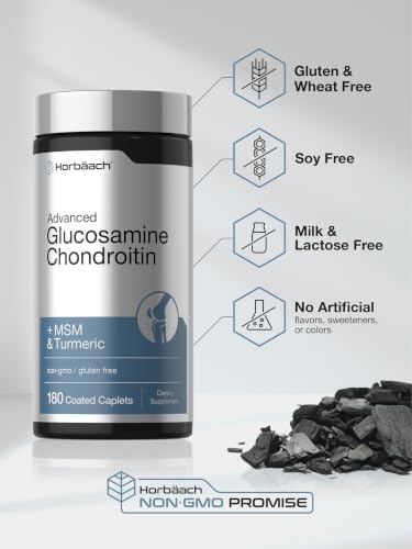 Horbäach Glucosamine Chondroitin Plus MSM & Turmeric