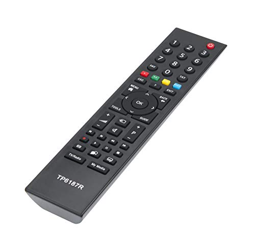 VINABTY New TP6187R Remote fit for Grundig TP6 TP6187R TP 6187 RC3214803/01 TP6187R-P1 TP6 40VLE521BG RC3214803-40VLE7130 40VLE7130WM RC3214803 01 RC3214803-01 - Image 2