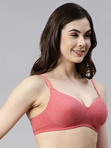 Image of Enamor Womens Non Padded Non Wired Full Coverage Every Day Bra