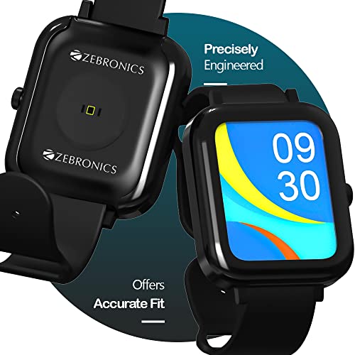 Image of Sounce Protective Case Cover Compatible Zebronics DRIP Protective Case PET HD Clear Ultra-Thin Cover with Unbreakable Screen Guard - (Black)