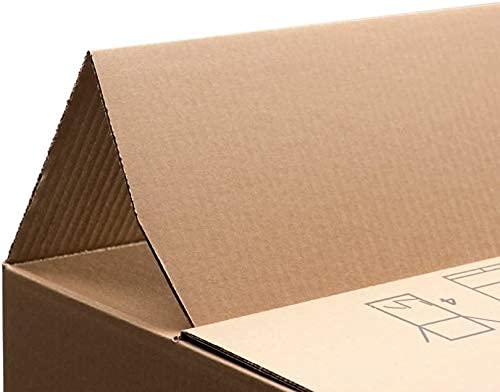 BB-Verpackungen 40 x Carton à livres Pro 500 x 300 x 350 mm (stable, cannelure double, fond double, cartons à dossiers en papier recyclé) - Sets entre 5 et 250 unités