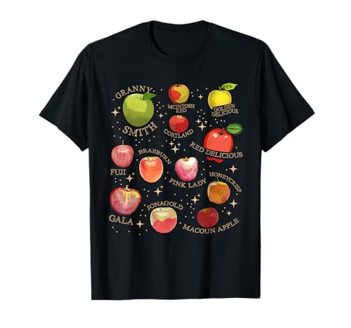 Cottagecore Apple Picking Crew Funny Orchard Harvest Season T-Shirt