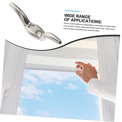 HOLIDYOYO Blinds Cord Holder Appliance Cord Winder Window Cleat Hook Blind Safety Cleats for White Knobs - Image 7