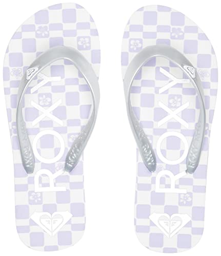 Roxy Girl's Tahiti VII (Little Kid/Big Kid) White/Purple 13 Little Kid M2