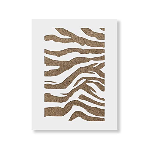 Tiger Stripes Stencil - Tiger Stencils, Stencil Stripes, Tiger Stripe Pattern, Animal Stencils, Tiger Stripe Art