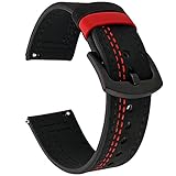  Doweiss - Correa de piel de 22 mm para Galaxy Watch 46 mm/Galaxy Watch 3 45 mm, correa de repuesto rápida para Gear S3 Fronteri/Classic/Moto 360 2nd Gen 46 mm/Huawei Watch GT/GT 2 46 mm