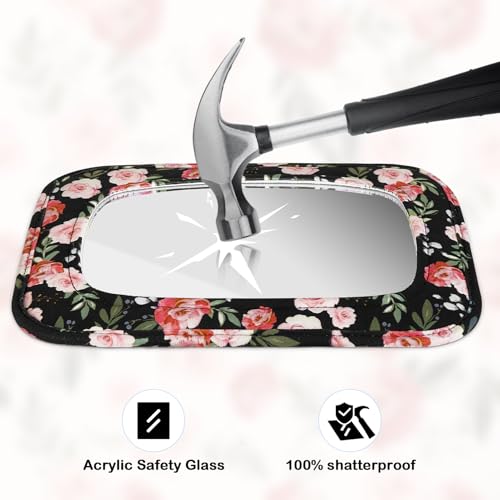 MHJY Baby Car Mirror Shatterproof Car Seat Mirror for Baby Rear Facing Large Baby Mirror With Clear Wide View Adjustable Carseat Mirrors for Newborn Infant - Thumbnail 4