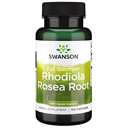 Swanson Rhodiola Rosea 400mg 100 Capsule