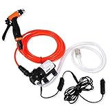 Wash Pump Kit, 12V High Pressure Self-Priming High Efficiency Car Cleaning Water Pump Electrical...