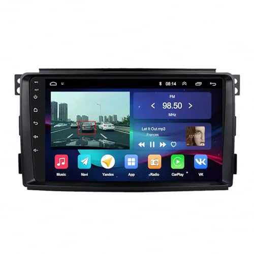 Radio coche 2 DIN con Bluetooth para disfrutar de tus viajes urbanos en Smart 451