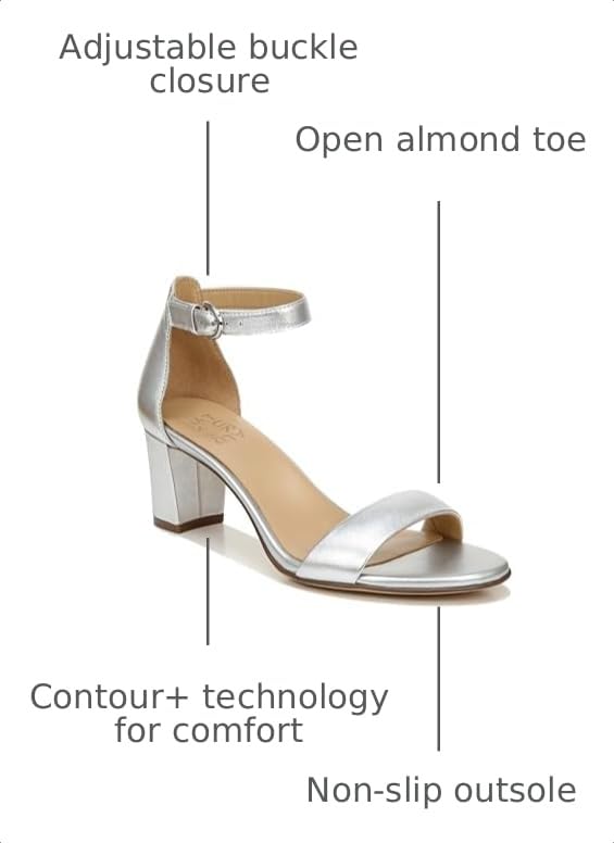 Image of Naturalizer womens Vera Heeled Sandals | Party Sandals