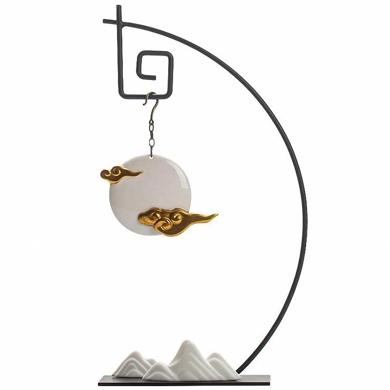 Backflow Incense Holder Ceramic Backflow Incense Burner Zen Landscape Sandalwood Censer Home Decoration Accessories Indoor Incense Holder Incense Holders