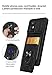 CCSmall Heavy Duty Protection Case for Xiaomi 12 Pro (Not 12), Magnetic Ring Kickstand Slide Camera with Card Holder Phone Cover for Xiaomi 12 Pro LJK Black