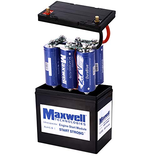 Xjpower Maxwell Super Capacitor 16V 500F Car Battery 12V Rechargeable Battery Power Bank Super High Farad Capacitor #TOP2