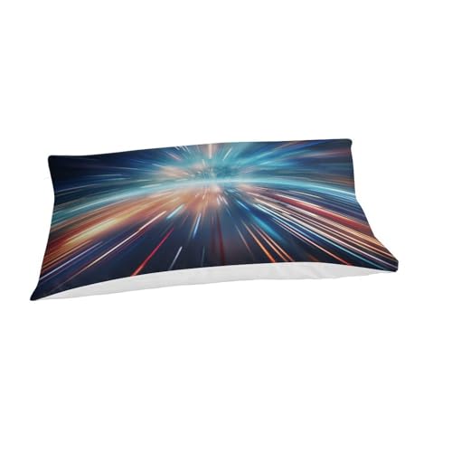 Housse de couette 100% microfibre avec fermeture éclair pour lit 1 place - 5