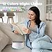 Sound Machine Night Light White Noise Machine with 30 Soothing Sounds 12 Colors Night Light Sleep Machine for Baby Kids Adults Brown Pink Nosie Machine with 32 Volume Levels for Office Home Travel