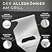 HAVENHAUS Premium Grillspachtel 7 in 1 aus Edelstahl & Akazie – Profi BBQ Werkzeug, Multi Tool – Grill Zubehör & Grillbesteck – edle Grill Geschenke für Männer & Vatertagsgeschenk