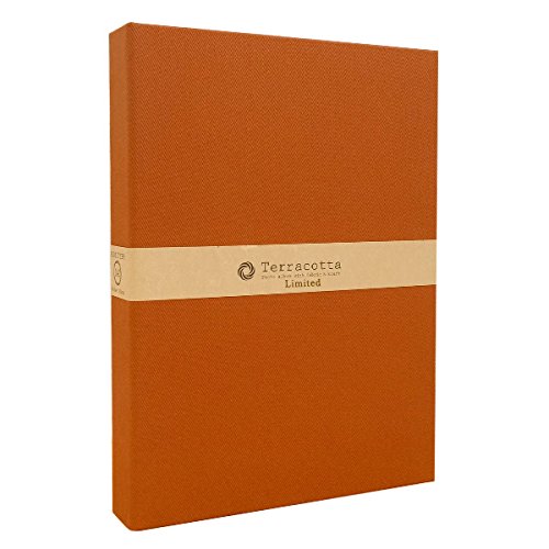 ナカバヤシ 無線綴ポケットアルバム テラコッタ L判3段 レンガブラウン TER-L3P-140-LB