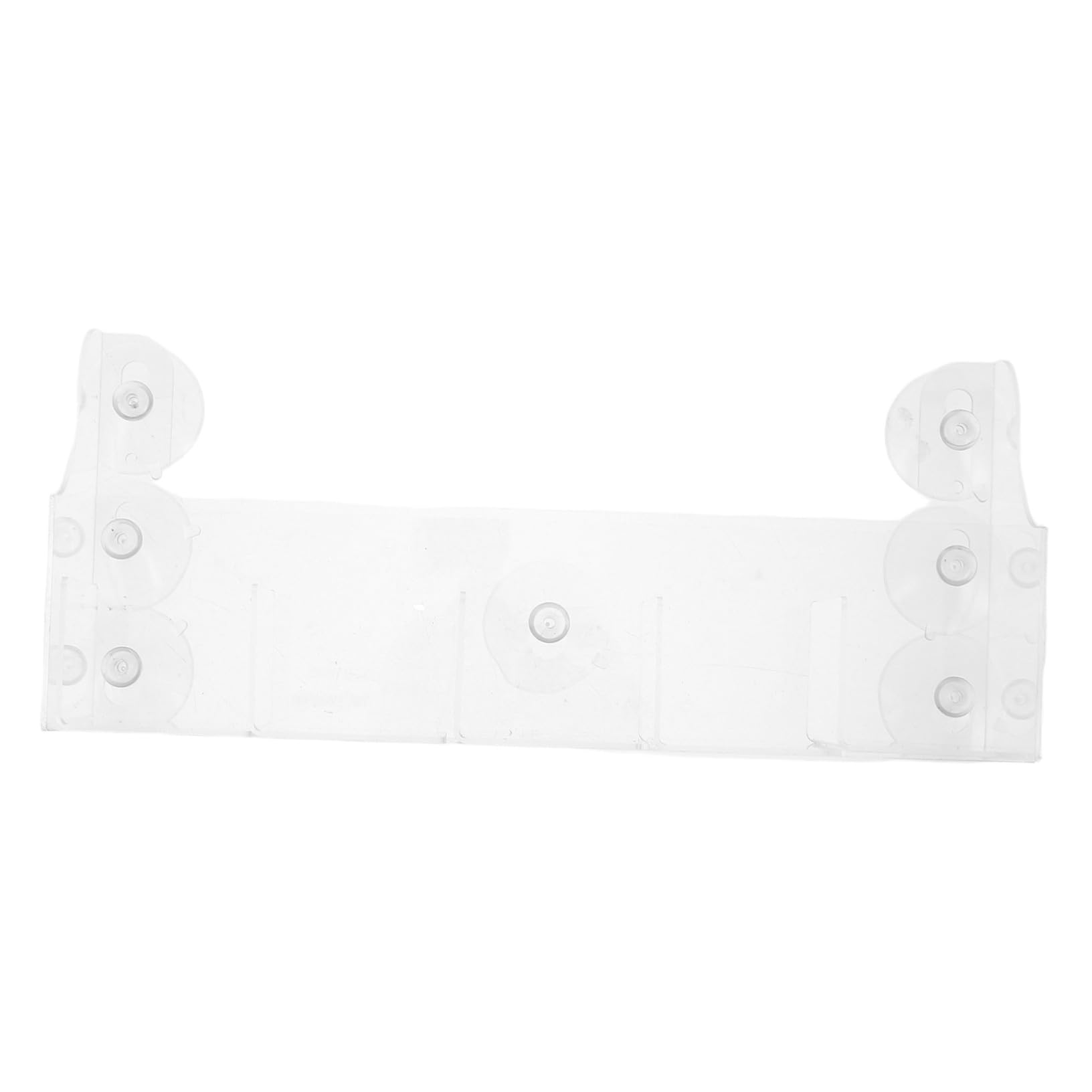 Organizador de Estante para Frigorífico con Ventosas Transparente de Acrílico Estante con Separadores Ajustables para Especias Bebidas y Botellas para Cocina y Refrigerador Fácil