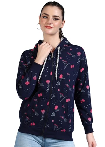 Image of eWools Women's Fleece Fullsleeves Jacket (Flee18)