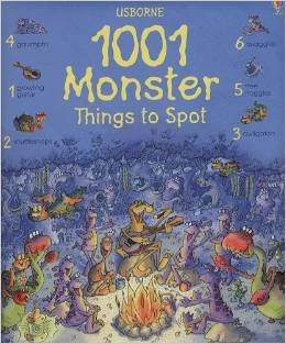 Paperback 1001 Monster Things to Spot Book