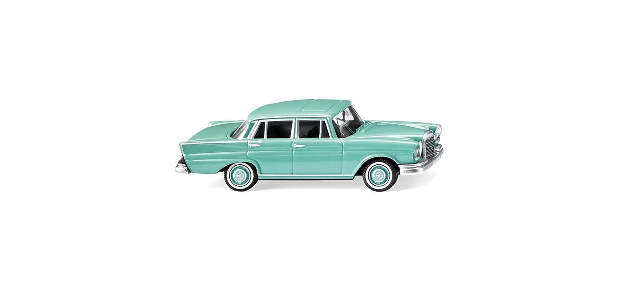Wiking 0824 10 H0 Mercedes Benz 220 S Pastel Turquoise