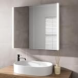 Artis® 600 x 700mm Bathroom Mirror Cabinet LED Lights Wall Mounted Demister Shaver Illuminated Mirrors for Bathrooms, Mains Powered, Motion Sensor