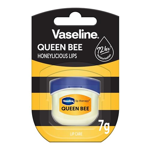 Vaseline Terapia de labios Queen Bee 7gr | Bálsamo labial nutritivo con miel para una hidratación óptima