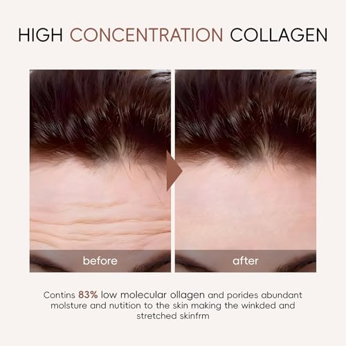 LAJPXKHY Pacote com 10 máscaras de bio-colágeno, antirrugas, máscara facial hidratante Overynight pa