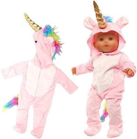 Miunana 29pcs Doll Clothes & Accessories - Blue Trunk Suitcase With Fashion Items