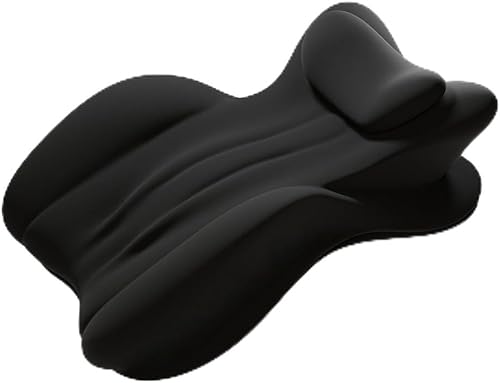 Almohada de cuña para dormir, leer relajante, almohada ergonómica propensa de espuma viscoelástica para aliviar el dolor de espalda y cuello, uso