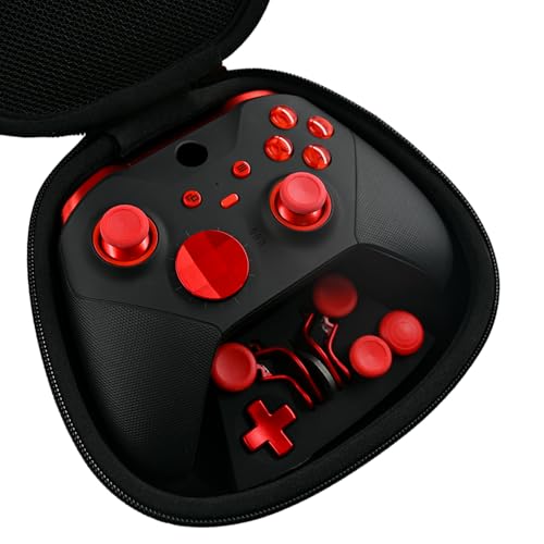 Customized Elite Series 2 Controller(Magic Sound Red),Compatible with Xbox Elite Series 2 Controller,Gaming Controller Compatible for Xbox One, Xbox Series S/X,Customized Controller With Accessory Bag