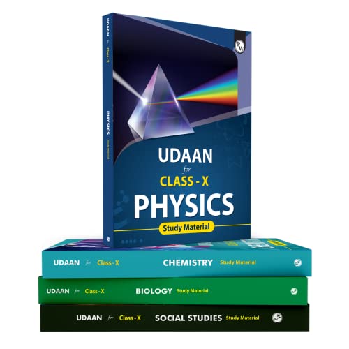 Image of Physics Wallah Udaan for Class 10th | Full Course Study Material Set (Physics, Chemistry, Mathematics & Biology Set of 5 Books) | Includes Previous Year Questions with Answers (Edition)
