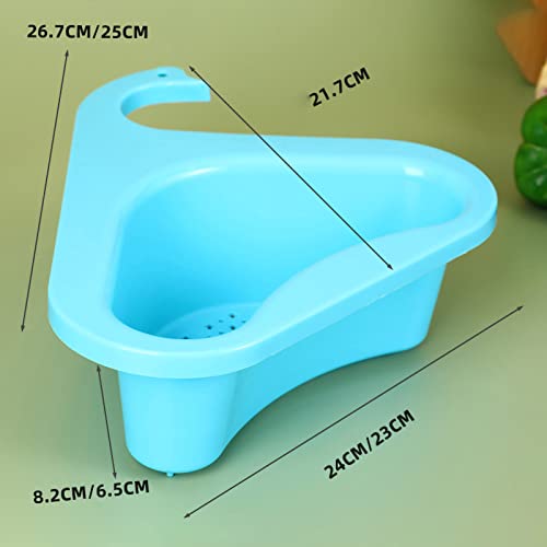 Coladores triangulares multiuso para fregadero cocina 4 pzas miniatura 3