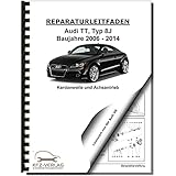  Audi TT Typ 8J 2006-2014 Kardanwelle Achsantrieb hinten Reparaturanleitung