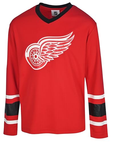 NHL Kids Youth 4-20 Official Power Play Long Sleeve Team Jersey (US