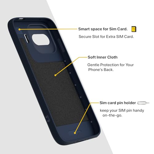 Image of Pikkme Back Cover for iQOO 15R 5G Camera Protection 3D Hexa Cube Design Silicone Protective Bumper Case (Blue)