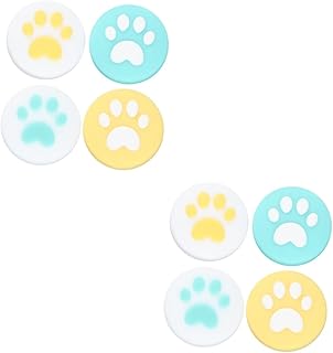 UKCOCO 8 Peças Tampa Da Tampa Do Joystick Tampa Do Botão De Aderência Do Joystick Tampa Do Interruptor Interruptor Do Botão De Pressão Tampa Do Botão De Aderência Do Joystick Capa