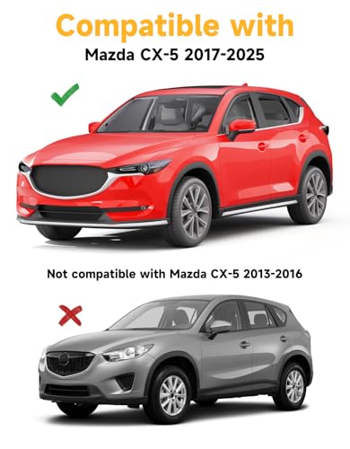Image of in-Channel Window Visors Rain Guards for Mazda CX5 CX-5 2017-2025